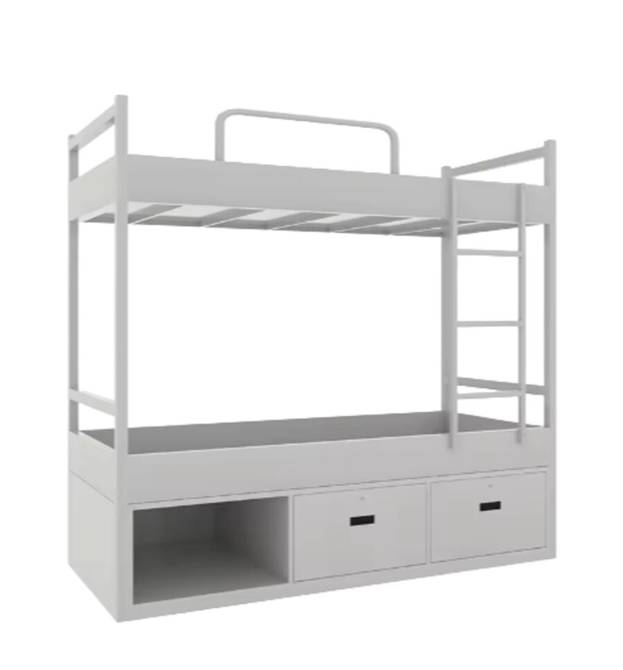 Double-decker steel bed